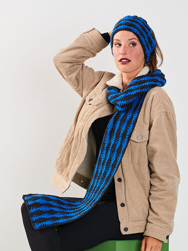 SCHAL + MÜTZE INKA - Häkeln