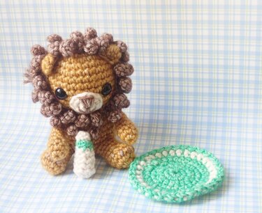 Baby Lion- Crochet Amigurumi Pattern