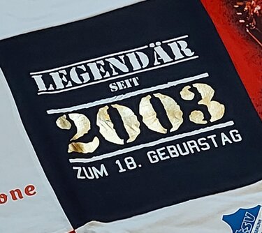 Plotterdatei 18. Geburtstag - 2003 - Plotting