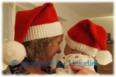 Weihnachtsmütze „Mini Santa“ für Kleinkinder