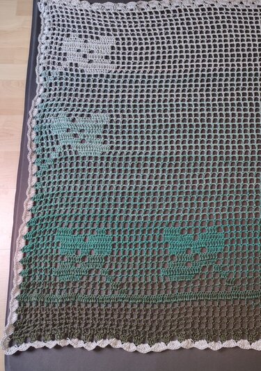 Stola/Tuch "Owldream", Häkelanleitung