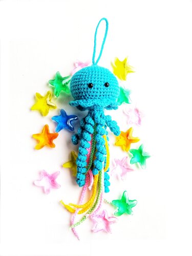 Crochet Pattern Ocean Jellyfish
