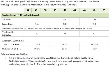 Mira Women’s Lounge Pants – Elastic Waist & Pockets EU 34–50 / US 4–20 - Sewing