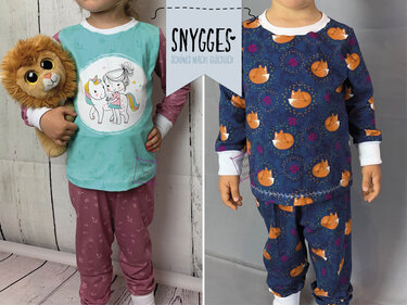 Schlafanzug "Ole" (86 - 122) - Schnittmuster und Anleitung - Nähen