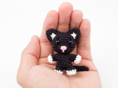 Amigurumi Mini Noso Cat Crochet Pattern