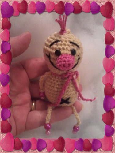 Häkelanleitung Amigurumi / Tini-Minis Schlüsselanhänger / Taschenbaumler - Bild 2