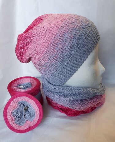 Set Mütze und Schlauchschal für Kinder - Häkeln