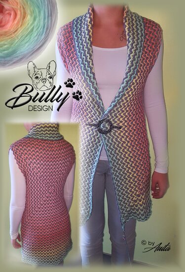 NUKA - Der „verwobene“ Cardigan - Häkeln