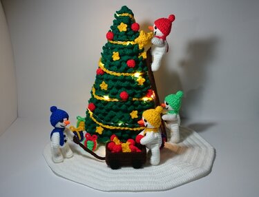 PDF Häkelanleitung Fröhliches Baumschmücken - Bild 2