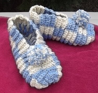 Extra Warm Slippers - Crochet