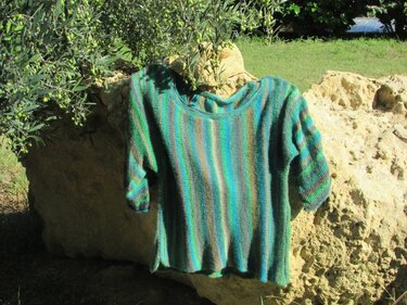 Pulli aus Sockenwolle