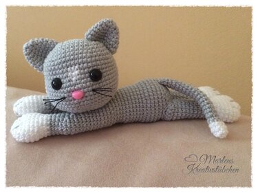 Kätzchen Minou - Häkeln