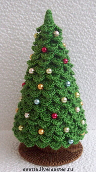 085DE Häkelanleitung Weihnachtsbaum - Amigurumi PDF Zabelina CP