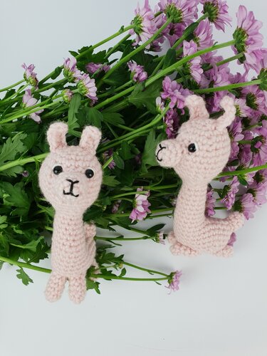 Mini Lama häkeln • Häkelanleitung • Deutsch