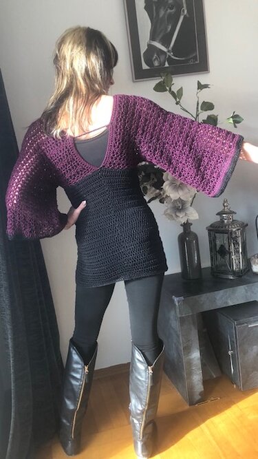 Häkelpulli Calypso - Häkeln