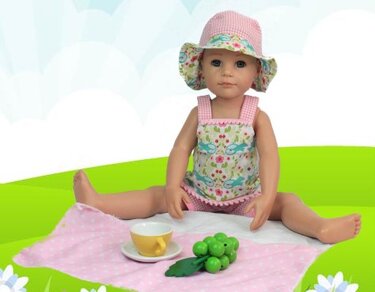 Schnittmuster 38 Modelle für Gr: 50cm Puppenkleidung - Nähen