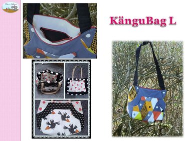 E-Book KänguBag 4 Größen, Maxi E-Book - Nähen