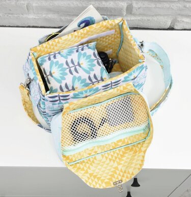 Genähte Kameratasche - Nähen