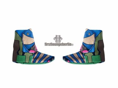 Anleitung Hausschuhe TEENAGER und ERWACHSENE Home-Booties - Nähen