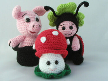 Sparpaket Glücksbringer - Häkeln