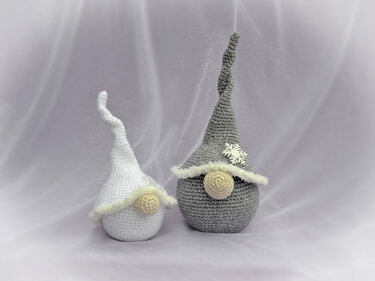 schneller einfacher Wichtel in 2 Größen Weihnachtsdeko - Häkeln