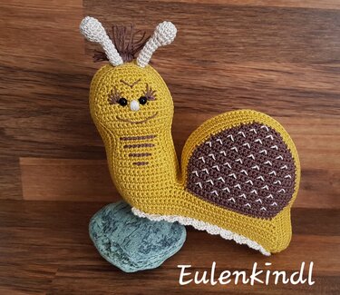 Häkelanleitung Schnecke "Oskar"