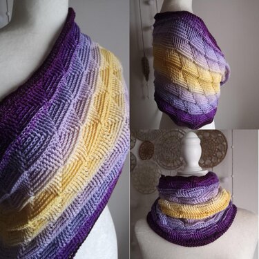 Loop oder Möbius Rim - Häkeln