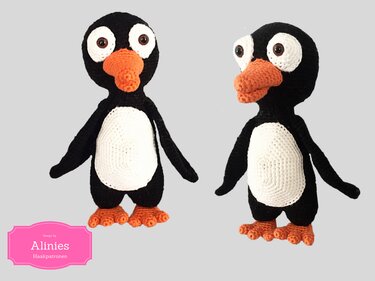 Pinguin amigurumi chrochet tutorial - Crochet