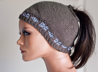 Pigtail hat "Mia" - Knitting