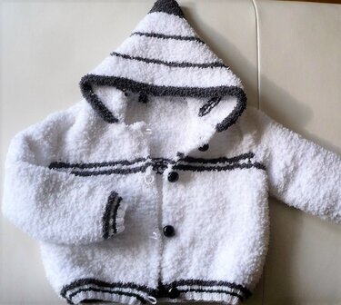 Strickanleitung Babyjacke-Teddy