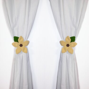 crochet pattern curtain bra flower PDF english-deutsch-dutch Ternura Amigurumi