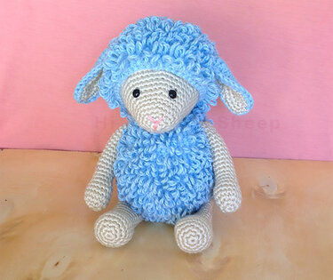 Shaggy sheep - Crochet