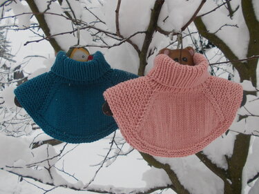 Schalkragen für Kleinkinder - Stricken