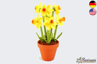 Crochet pattern Narcissus