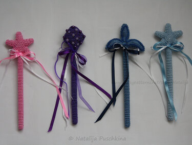 Häkelanleitung für Zauberstab - Hex...Hex...Hex...