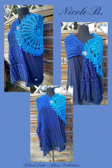 Schultertuch "Blind Date" - Bild 4