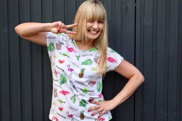 Agga Shirt 32-46 FreE-Book Schnittmuster & Nähanleitung