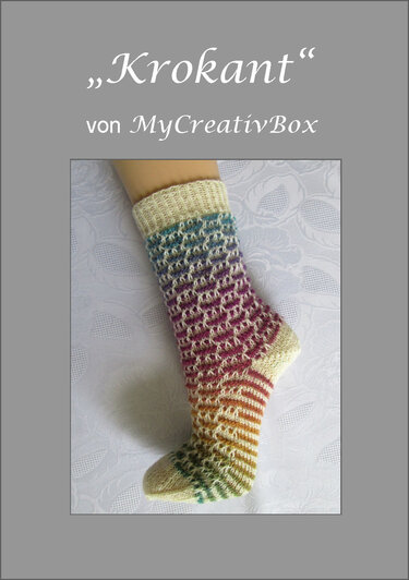 Sockenmuster "Krokant" Gr.32-45, gestrickt - Stricken