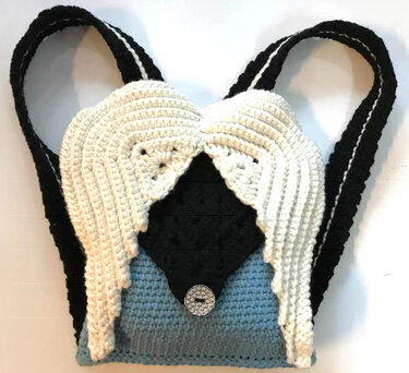 Süßer Rucksack "Engelchen" - Häkeln