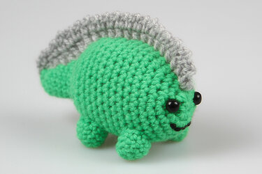 Amigurumi Puppe Dinosaurus Häkeln Häkelanleitung