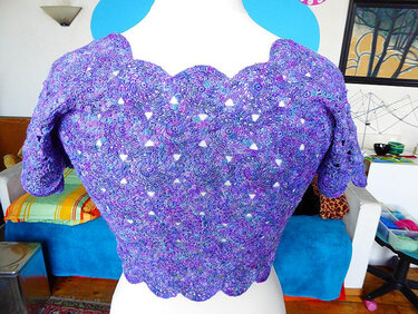 Häkelanleitung * Sommertop "Lisas Kreise" größenflexibel