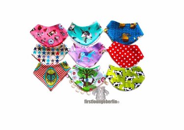 Wendehalstuch in 6 Größen für die ganze Familie Schnittmuster & Nähanleitung - DIY Design von firstloungeberlin