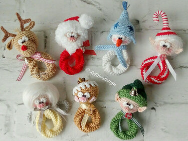 Häkelanleitung Die Helferlein in der Weihnachtswerkstatt