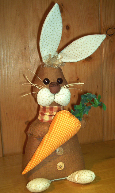 "Mattis" der Hase - Nähen