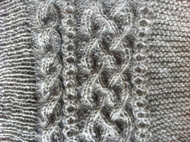 Sandalphon - Cable Hat Adults Unisex Men Women - Knitting