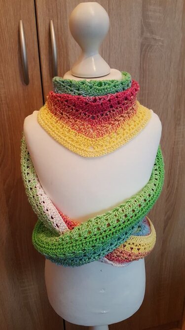 Multicolorwürmchen - Häkeln