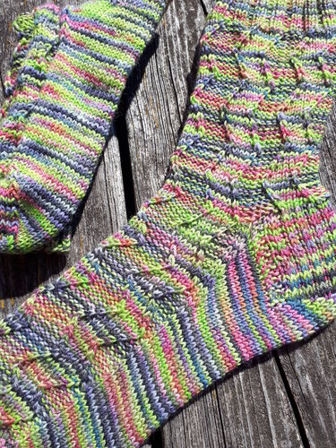 Fulgur eine Anleitung für gestrickte Socken mit dem gewissen Etwas - Bild 4