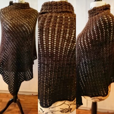 Poncho Herbstzauber