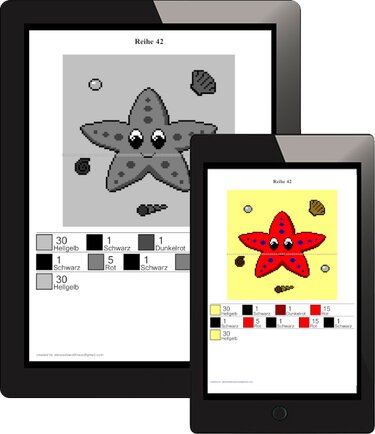 Childrens Blanket - Little Starfish - Crochet