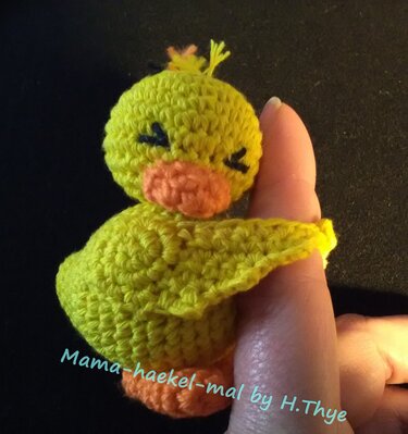 Finger-Küken und Finger-Ente - Häkeln